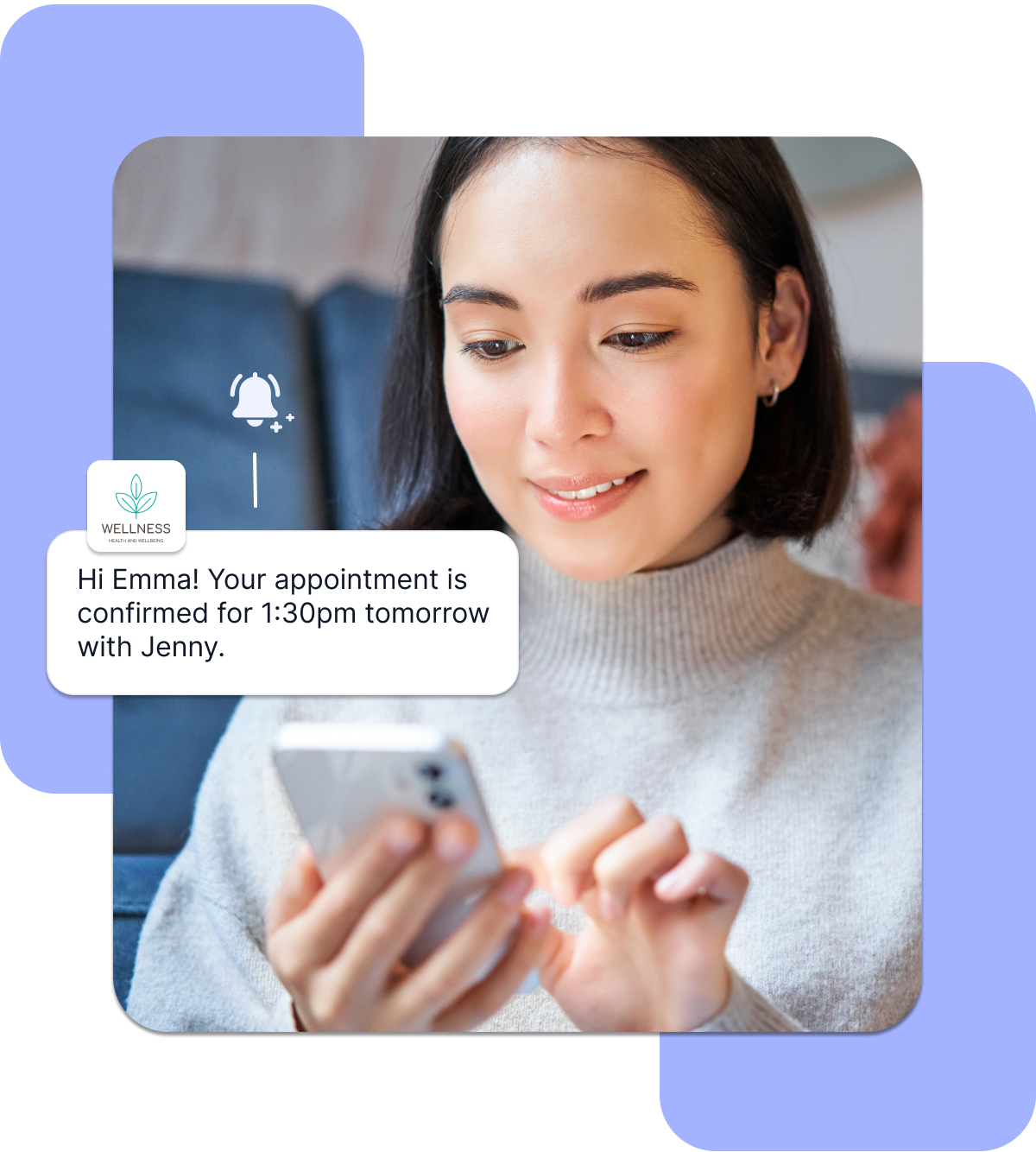Caspen SMS and email reminders